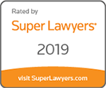 Rated by | Super Lawyers 2019 | visit Super Lawyers.com